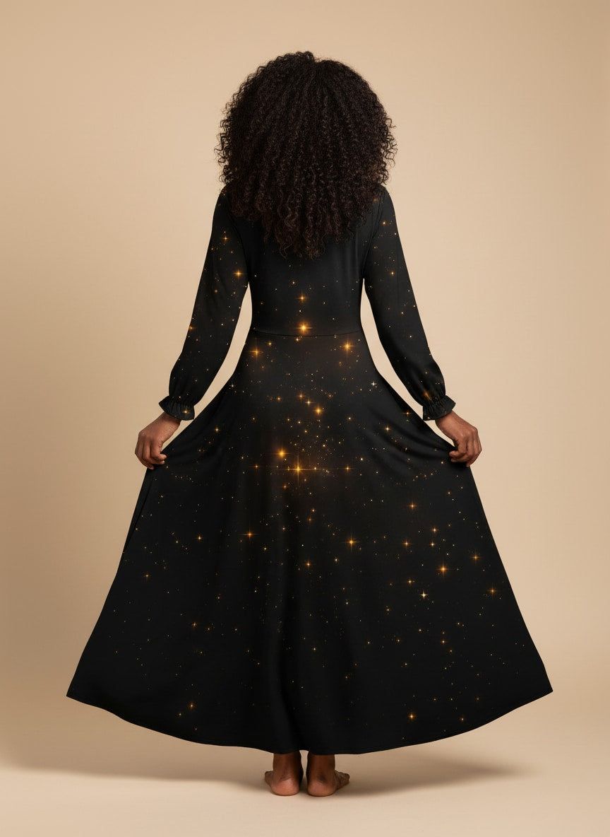 "Able" Long Sleeve Maxi Dress