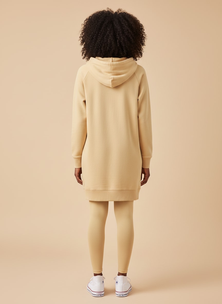 "Remain" Hoodie Dress