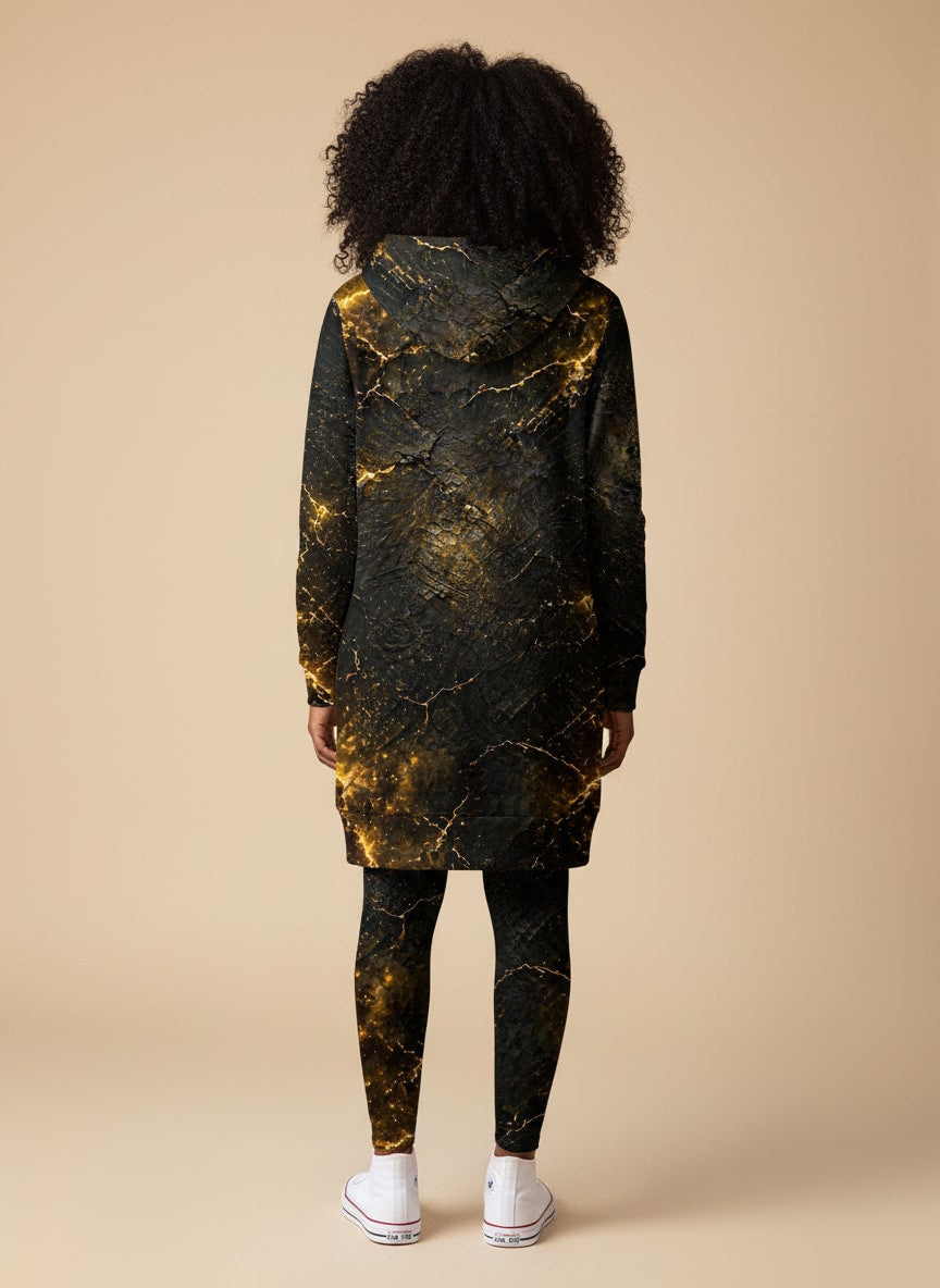 "Kneel" Hoodie Dress
