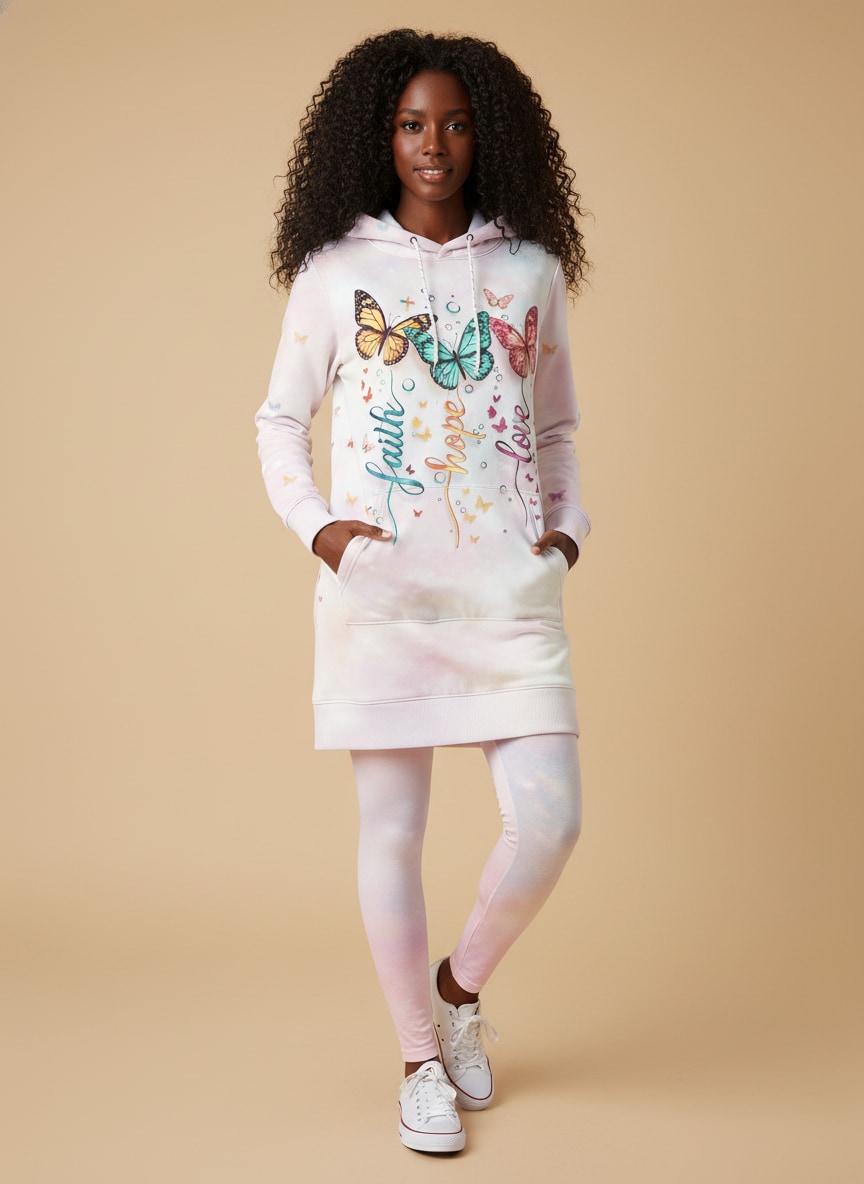 "Trinity" Hoodie Dress & Leggings Deal
