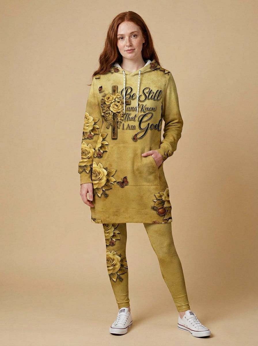 "Selah"  Hoodie Dress & Leggings Deal