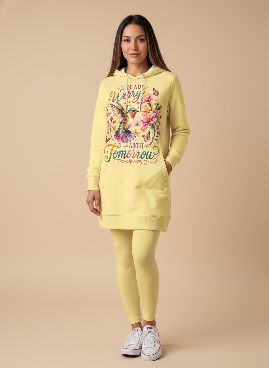 "Today" Hoodie Dress