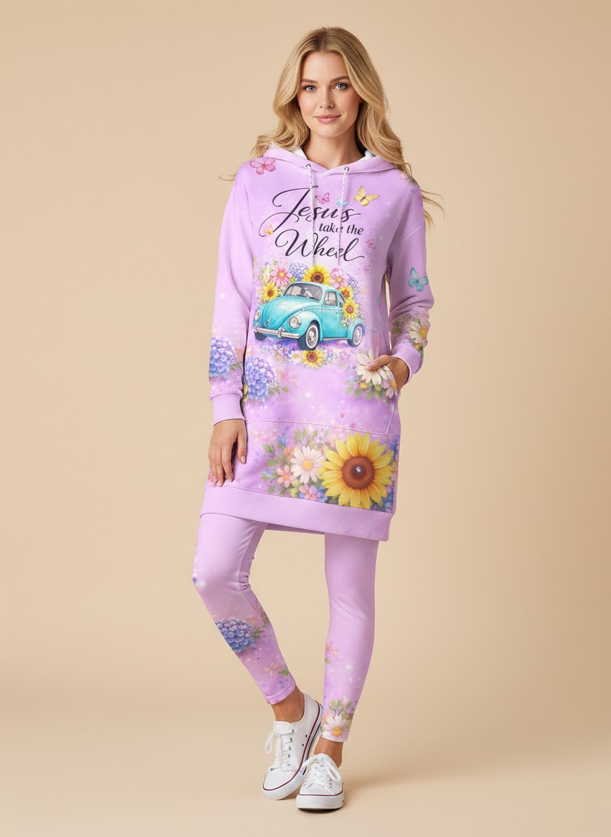 "Surrender" Hoodie Dress & Leggings Deal