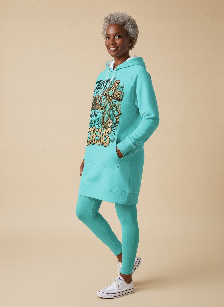 "Devoted" Hoodie Dress