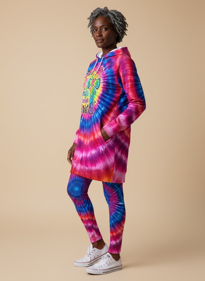 "Vibrant" Hoodie Dress & Leggings Deal