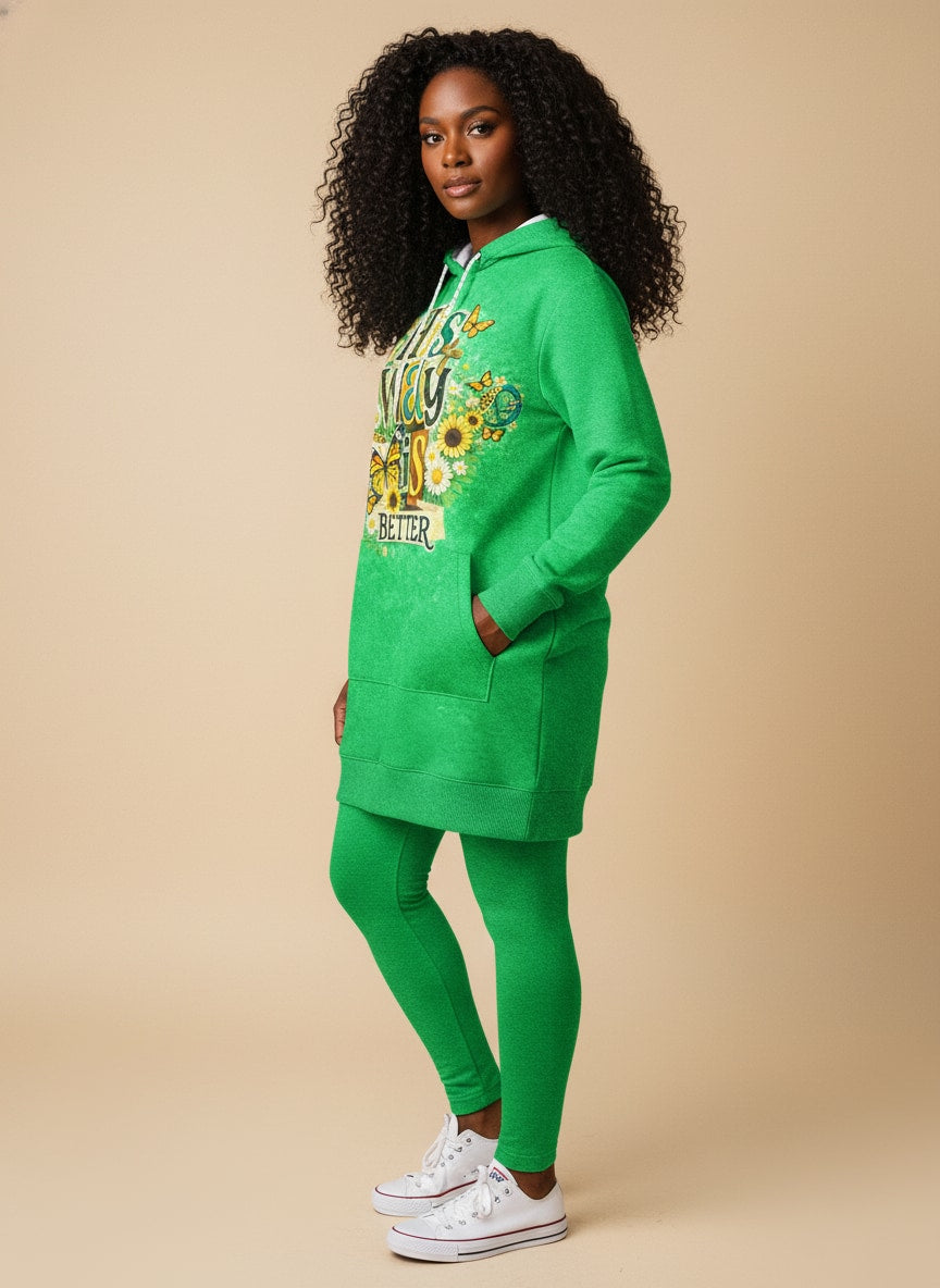 "Better" Hoodie Dress & Leggings Deal