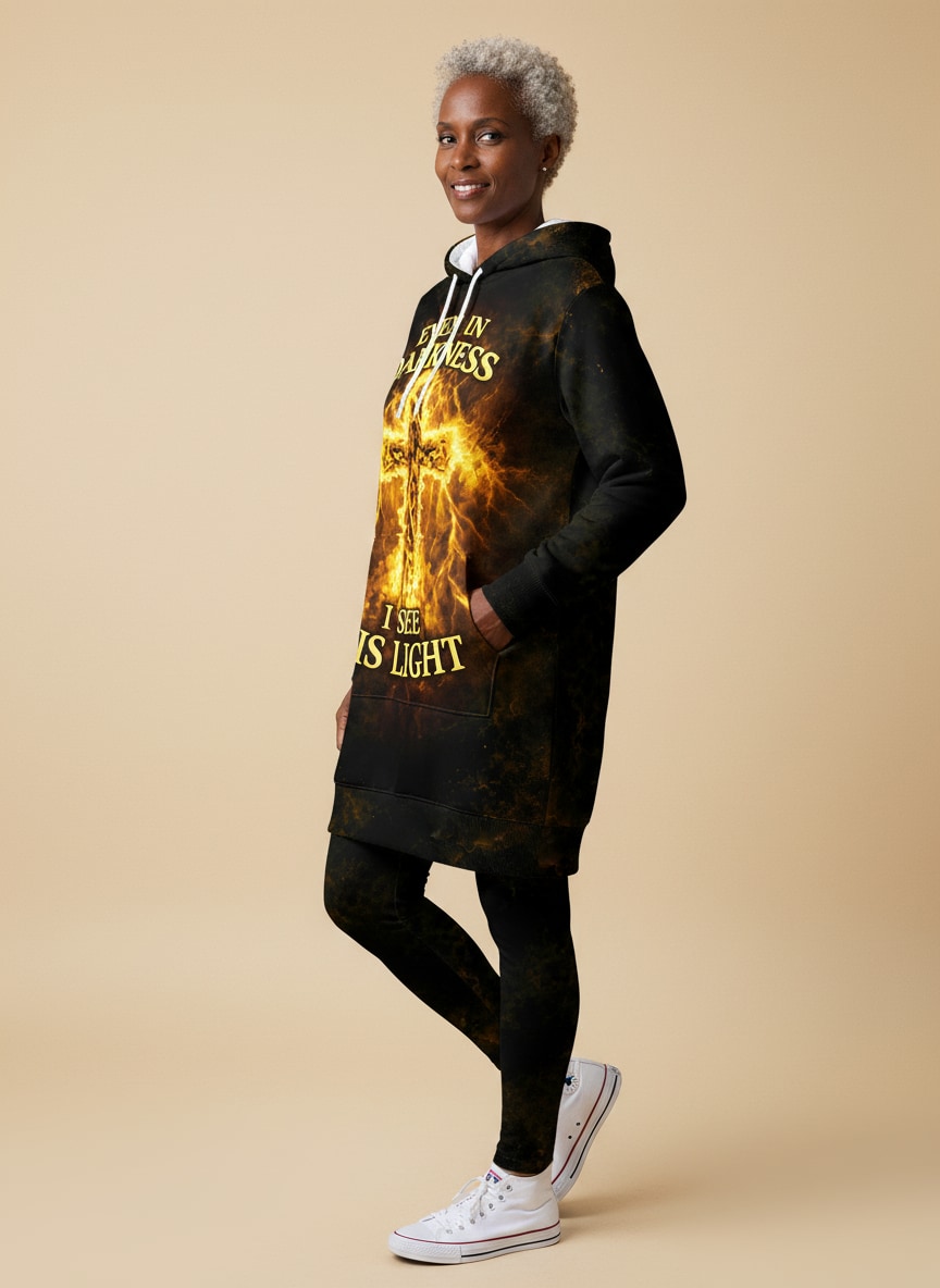 "Ablaze" Hoodie Dress & Leggings Deal