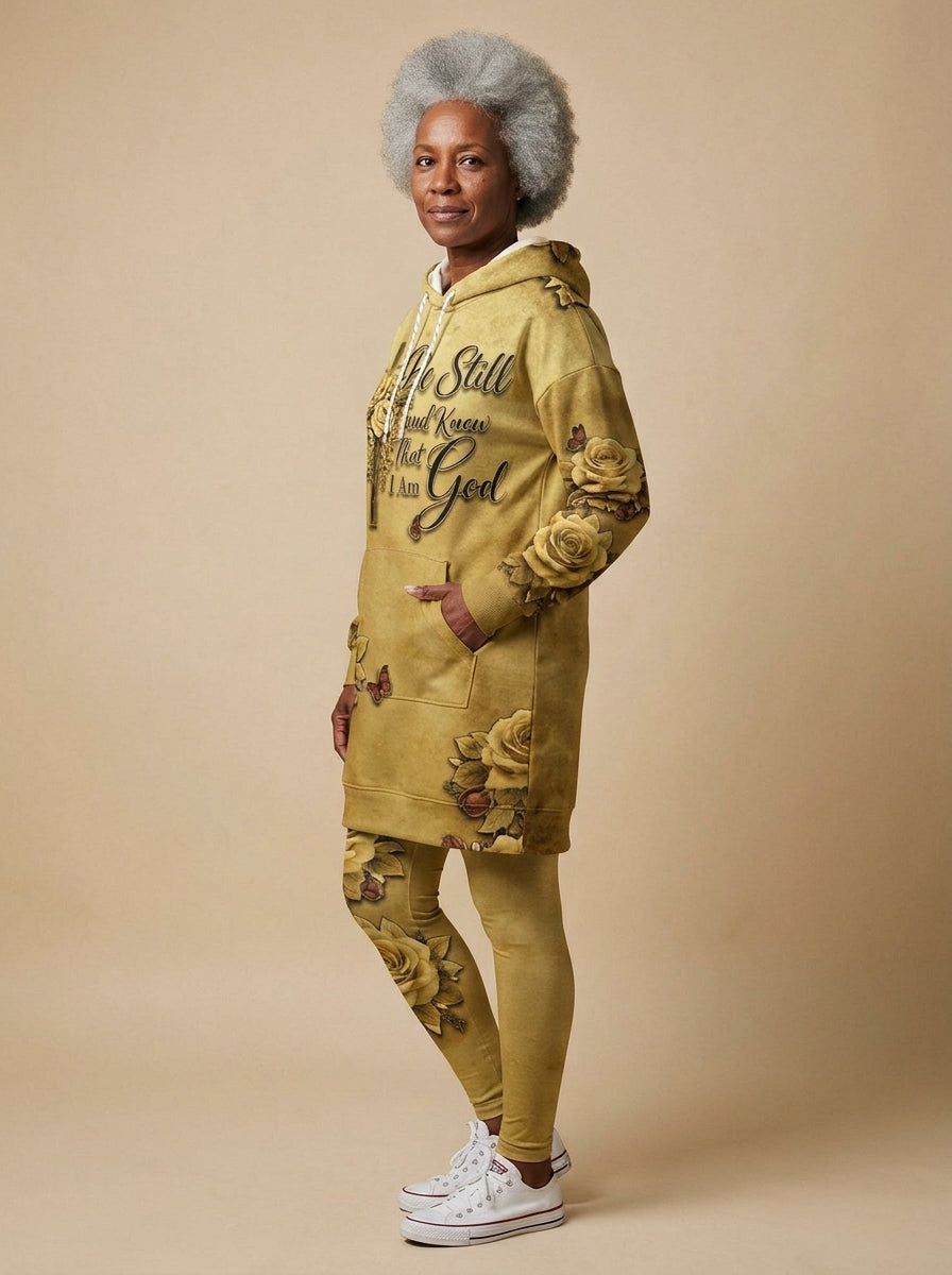 "Selah"  Hoodie Dress & Leggings Deal