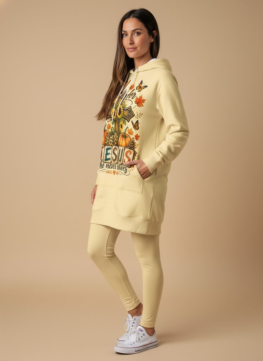 "Remain" Hoodie Dress