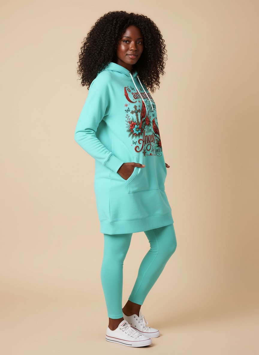 "Visited" Hoodie Dress & Leggings Deal