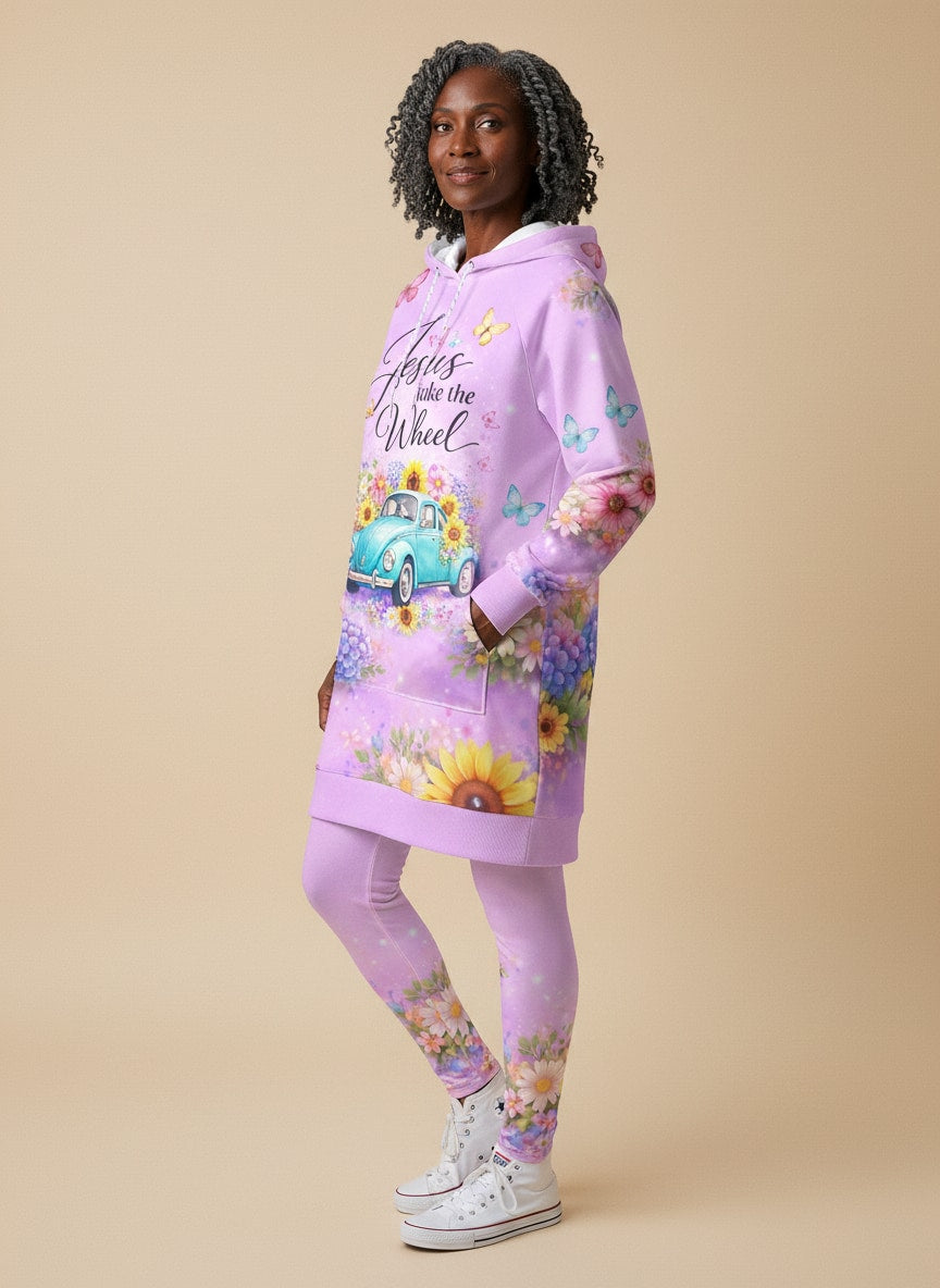 "Surrender" Hoodie Dress & Leggings Deal
